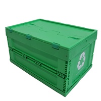 Joinjoin — boîte de rangement pliable en plastique, conteneur robuste et pliable, pièces