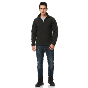 Vêtements de sport Finer Threads, softshell, actifs, pour hommes, vestes à capuche personnalisées, imperméables, design OEM, grandes tailles, respirantes - Product Image 1