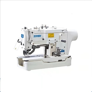 Machine à boutonnières industrielle automatique ZY781D à point noué, haute vitesse, informatisée, avec certification CE - Product Image 1