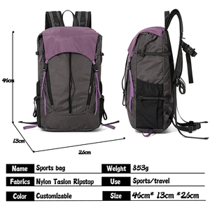 Vendita calda <span class=keywords><strong>borsa</strong></span> da montagna da trekking zaino sportivo da trekking da esterno zaino da arrampicata impermeabile con copertura antipioggia <span class=keywords><strong>borsa</strong></span> per bici - Product Image 5
