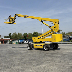 חם מכירה 28 מ 'פלטפורמה אווירית חשמלית מרים ישר זרוע עבודה אווירית בום מעליות - Product Image 2