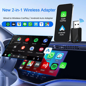 Mini caja con cable a CarPlay inalámbrico y Android Auto adaptador inalámbrico <span class=keywords><strong>Spotify</strong></span> para Toyota Mazda Nissan Camry Audi Ford Kia Hyundai - Product Image 2