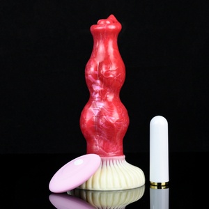 <b>Remote</b> <b>Control</b> <b>Vibrating</b> Dildo Big Beads Knot Anal Plug With Sucker Female Masturbator USB Rechargeable Sex Toys - Product Image 3