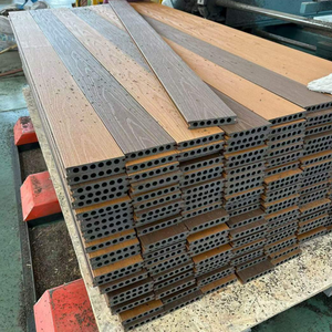 Tarima <span class=keywords><strong>de</strong></span> Exterior Impermeable con Aspecto <span class=keywords><strong>de</strong></span> <span class=keywords><strong>Madera</strong></span>, Tarima <span class=keywords><strong>de</strong></span> PVC Compuesto WPC para Terraza, Patio, Jardín - Product Image 6