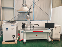 Machine de durcissement laser CNC à plateforme 5 axes, source Raycus, avec mise au point automatique pour le trempage et le traitement thermique de surface des moules, engrenages et aciers alliés