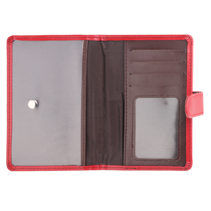 Portefeuille en cuir <span class=keywords><strong>noir</strong></span> en gros, <span class=keywords><strong>porte</strong></span>-passeport - Product Image 4