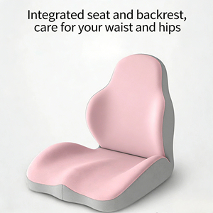 <span class=keywords><strong>Coussin</strong></span> de siège <span class=keywords><strong>ergonomique</strong></span> en mousse à mémoire de forme en soie de lait, à récupération lente, pour chaise de <span class=keywords><strong>bureau</strong></span>, soutien lombaire pour une assise prolongée - Product Image 5