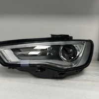 Ensemble complet de phares avant xénon HID avec feux de jour LED et clignotants, pièces de rechange OEM pour Audi A3 2014-2016