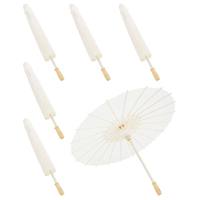 Mini parapluie vintage chinois en papier DIY pour femme et homme, idéal pour la décoration de mariage, les séances photo, les accessoires de danse, parapluie de poche en papier huilé