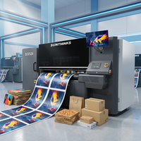 Printer Inkjet Sunthinks SE528 Profesional Single Pass untuk Kemasan Bergelombang dan Tas Kertas untuk Produksi Kemasan Digital