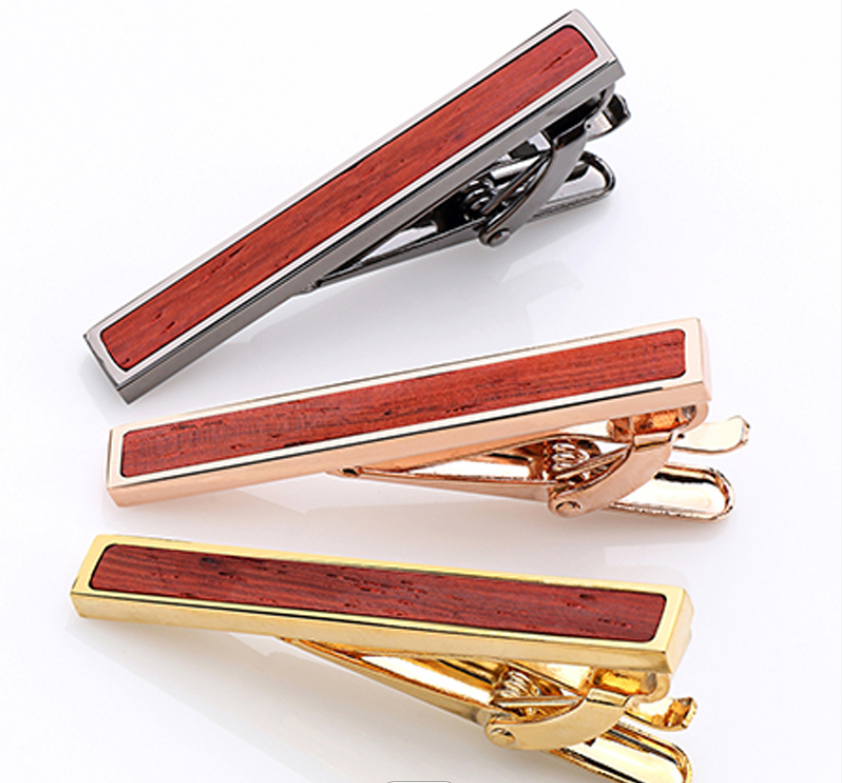 Wedding Gift Stainless Steel Bar Tie Clips