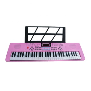 Clavier d'orgue d'instrument <span class=keywords><strong>de</strong></span> musique <span class=keywords><strong>de</strong></span> jouet électronique à 61 touches avec microphone et support <span class=keywords><strong>de</strong></span> feuille <span class=keywords><strong>de</strong></span> musique pour <span class=keywords><strong>l</strong></span>'éducation précoce - Product Image 4