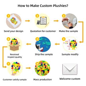 Muñecos de calcetín de gato de peluche con llavero personalizado lindo tTny gato pequeño llavero de peluche suave - Product Image 6