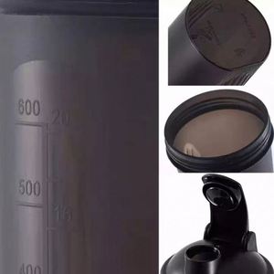 Custom Logo 400ml 600ml Food Grade PP Eco-Friendly Anti-Corrosion Dishwasher Safe Unisex Gym Protein <b>Shaker</b> <b>Bottles</b> - Product Image 4