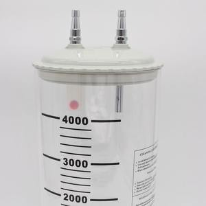 Bouteille de drainage manuelle à pression négative réutilisable de 4000 ml, en matériau PC, bouteille à aspiration négative, directement de l'usine - Product Image 5