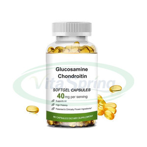 Vitaspring Halal MSM <span class=keywords><strong>Softgel</strong></span> tốt nhất khớp bổ sung <span class=keywords><strong>Glucosamine</strong></span> Chondroitin MSM <span class=keywords><strong>Softgel</strong></span> viên nang - Product Image 1