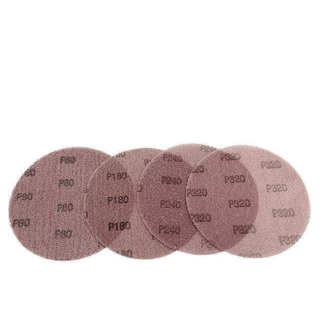 China Wholesale  6 Inch Round Sandpaper Dust-free Anti-blocking Abrasive WK Sanding Sandpaper Disc