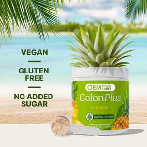 Colon Cleanse <strong>Fiber</strong> Powder for <strong>Daily</strong> Cleanse Support Herbal <strong>Fiber</strong> <strong>Supplement</strong> OEM Manufacturer - Product Image 4