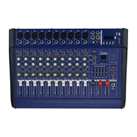 2000Watts 10 canaux mélangeur alimenté professionnel amplificateur de mixage amplificateur mélangeur audio
