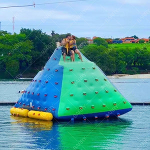 Inflatable leo núi đá nổi nước tảng băng trôi để bán nóng - Product Image 2