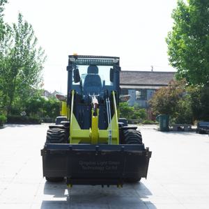 Vente flash : Chargeuse sur pneus vert clair de 1800 kg, <span class=keywords><strong>mini</strong></span>-benne, convertisseur hydraulique, moteur diesel Euro 5, certifié CE - Product Image 2