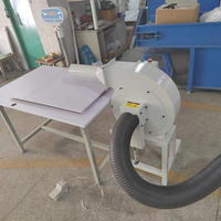 Máquina de Relleno Automático de Fibra y Esponja para Juguetes de Peluche Pequeños, Máquina de Relleno de Partículas de Espuma de Alta Capacidad, Venta al Por Mayor de Fábrica