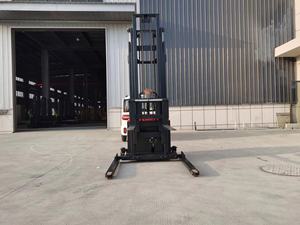 Đầy đủ điện <span class=keywords><strong>Pallet</strong></span> <span class=keywords><strong>Stacker</strong></span> 3ton cố định Chiều rộng chân có thể điều chỉnh chiều rộng chân xe nâng ổ đĩa thủy lực 1.5ton <span class=keywords><strong>5.5m</strong></span> 6M straddle chân - Product Image 3