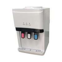 Mini distributeur d'eau de bureau compact, double température, léger, pour dortoir, bureau, usage domestique