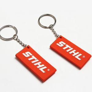 <strong>Online</strong> Wholesale Custom Letter Name Logo PVC Rubber Key Chains for Men - Product Image 6