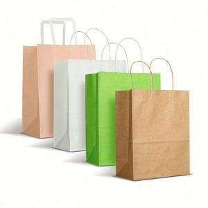 Bolsas de Papel Personalizables con Logotipo Propio para Regalos, Compras, Navidad, Café y Otros Usos - Product Image 2