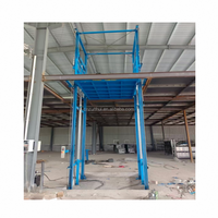 Preis verhandelbar 100kg-10ton Kunden spezifische Lager plattform Treppe Kleine Mini-Hydraulik fracht Waren aufzug Fracht lift