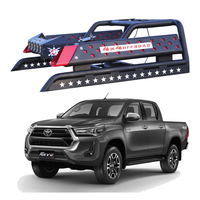 Barra Antivuelco de Acero al Carbono para Camioneta, Barra Deportiva con Marco Reforzado, Barra Antivuelco de Acero para Plataforma de Camioneta GMC Sierra 1500 2014-2026
