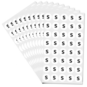 Nhà Máy Giá T Áo Sơ Mi Trắng Kích Thước Quần Áo Nhãn Bán Lẻ Áo Sơ Mi Tấm Kích Thước Dán - Product Image 2