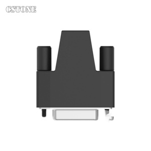 1658689-1 Conector en forma de D de 26 posiciones, receptáculo para cable a cable, montaje en panel, tamaño de carcasa 2, 2.29 mm (0.09 pulgadas) entre líneas centrales, cable S - Product Image 2