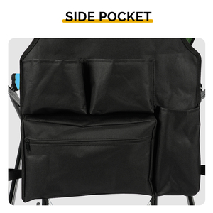 เก้าอี้ผู้กำกับ Lumina ทนทาน โครงสแตนเลส 26 นิ้ว สำหรับใช้งานกลางแจ้ง หุ้มด้วย PVC - Product Image 3