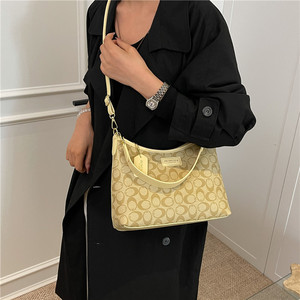 <span class=keywords><strong>Bolso</strong></span> Tote de Gran Capacidad con Cierre de PU, Estilo Retro Casual, <span class=keywords><strong>Bolso</strong></span> <span class=keywords><strong>Bandolera</strong></span> Simple, <span class=keywords><strong>Bolso</strong></span> de Hombro Portátil de Alta Gama - Product Image 4