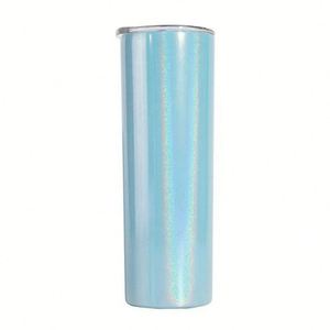 Vaso Recto Brillante Arcoíris de 20oz (600ml) al por Mayor, Taza Delgada de Acero Inoxidable con Doble Pared y Aislamiento al Vacío - Product Image 5