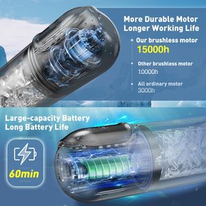 Produit transfrontalier très demandé : Godet de masturbation pour hommes, entièrement étanche, avec <span class=keywords><strong>massage</strong></span> automatique rotatif et effet de léchage de langue, pour usage adulte. - Product Image 5