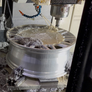 Cerchi Forgiati Stile S71 da 17-20 Pollici 5x120 5x114.3 Nero Lucido con Bordo Lavorato, Cerchi da Corsa per <span class=keywords><strong>Corvette</strong></span>, Mustang, Camaro - Product Image 6