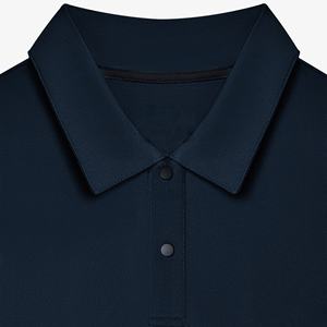 Camisas de Golf de Lujo para Hombre OEM, Sólidas, de Secado Rápido, Tela Elástica Premium en Cuatro Direcciones, Logotipos Bordados Personalizados, Exclusivas y Hechas a Medida - Product Image 4