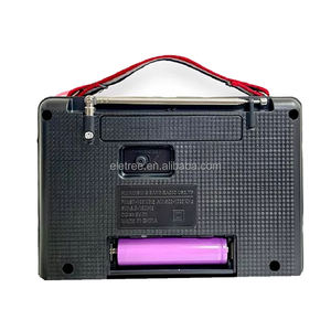 RD-311UBT портативное металлическое Fm-радио с фонариком и часами - Product Image 4