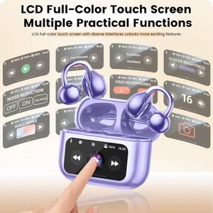 OEM Bluetooth Headset with Translation Function 120 Languages Support <b>Wireless</b> Earphone with Touch Screen for Daily Use - Product Image 5