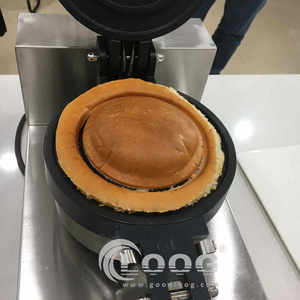 Popular comercial eléctrico UFO Burger Maker Ice Cream Gelato Panini Press Bread Machine con gancho de obturador para hoteles en venta - Product Image 3