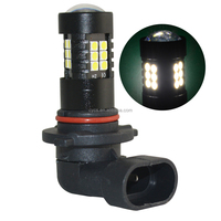 Pièces de véhicule, systèmes d'éclairage automobile, ampoules intérieures et de commodité, ampoules Hb3 21smd 9005 21led 3030, ampoule de phare antibrouillard LED blanche pour voiture