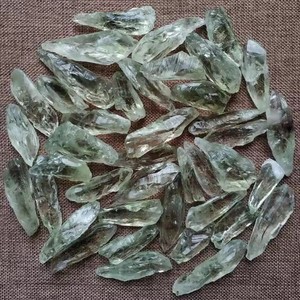 Natural Green Quartz Double Terminated Point <b>Crystal</b> <b>Wand</b> Healing <b>Crystal</b> Point For Meditation Home Decoration Wholesale - Product Image 6