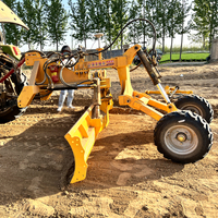 Niveleuses à lames montées sur tracteur LBX-3.0 de 3 m de haute qualité et efficacité avec système de nivellement automatique GPS et station de base