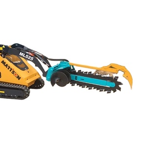 Nhà máy cung cấp đào rãnh máy bán Hot Mini đào hầm tập tin đính kèm cho Skid chỉ đạo Bộ nạp - Product Image 6