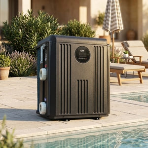 Pompe à chaleur pour <span class=keywords><strong>piscine</strong></span> hors sol Micoe, écologique, faible bruit, R32, haute efficacité, Wifi, pour <span class=keywords><strong>maison</strong></span> et hôtel, 1,7 à 35 kW - Product Image 2