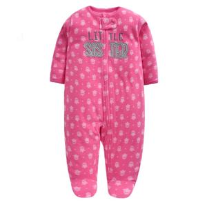 Mejor precio de alta calidad de lana <span class=keywords><strong>polar</strong></span> mono invierno Bebé niño cremallera mameluco <span class=keywords><strong>infantil</strong></span> mono pijamas de los niños niñas - Product Image 1