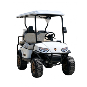 Carrito de Golf Eléctrico de 4 Plazas, Versión Mejorada, 48V, Ultra Largo Alcance, Blanco, Azul, Negro, Carrito de Patrulla Eléctrico de Seguridad - Product Image 1